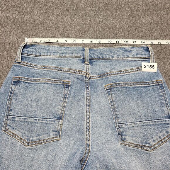 Arizona‎ Jeans Mens 30x30 Blue Distressed Loose Fit Straight Leg Denim Pants - Picture 9 of 10